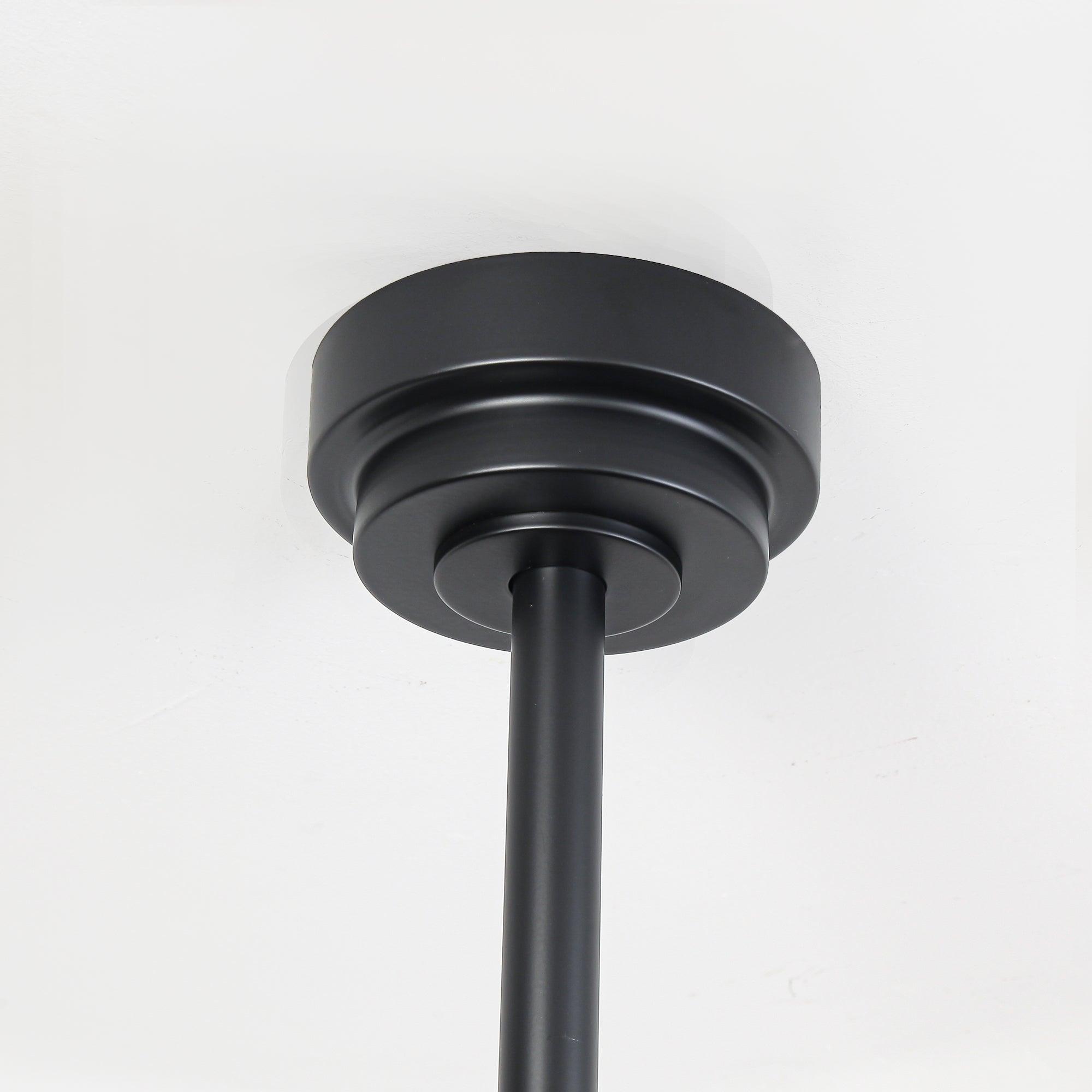 Vaczon 52 Inch 60 Inch Industrial Downrod Ceiling Fan with Light and APP & Remote Control