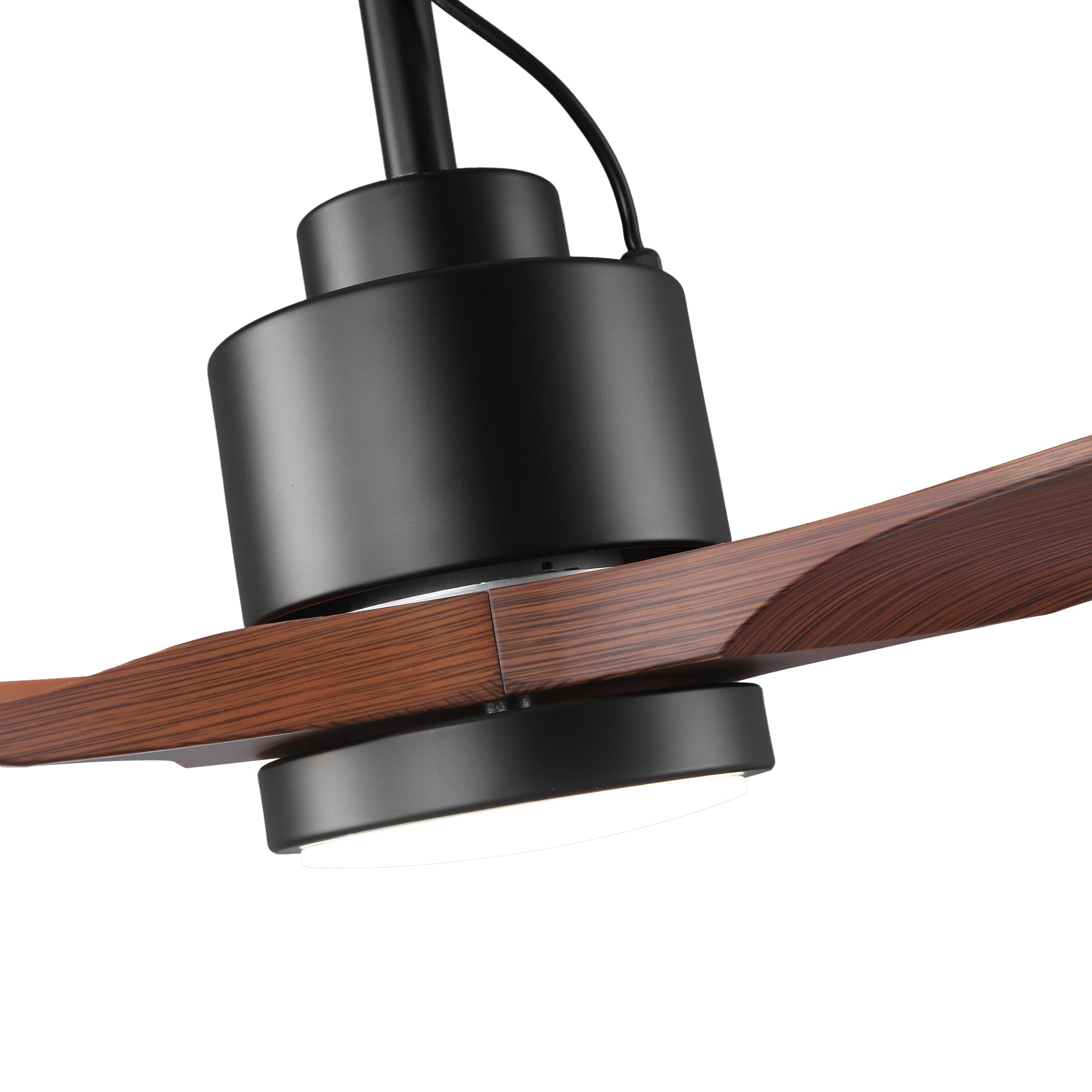 Vaczon 42 Inch IP54 Outdoor Hanging Buckle Downrod LED Fan with APP & Remote Control