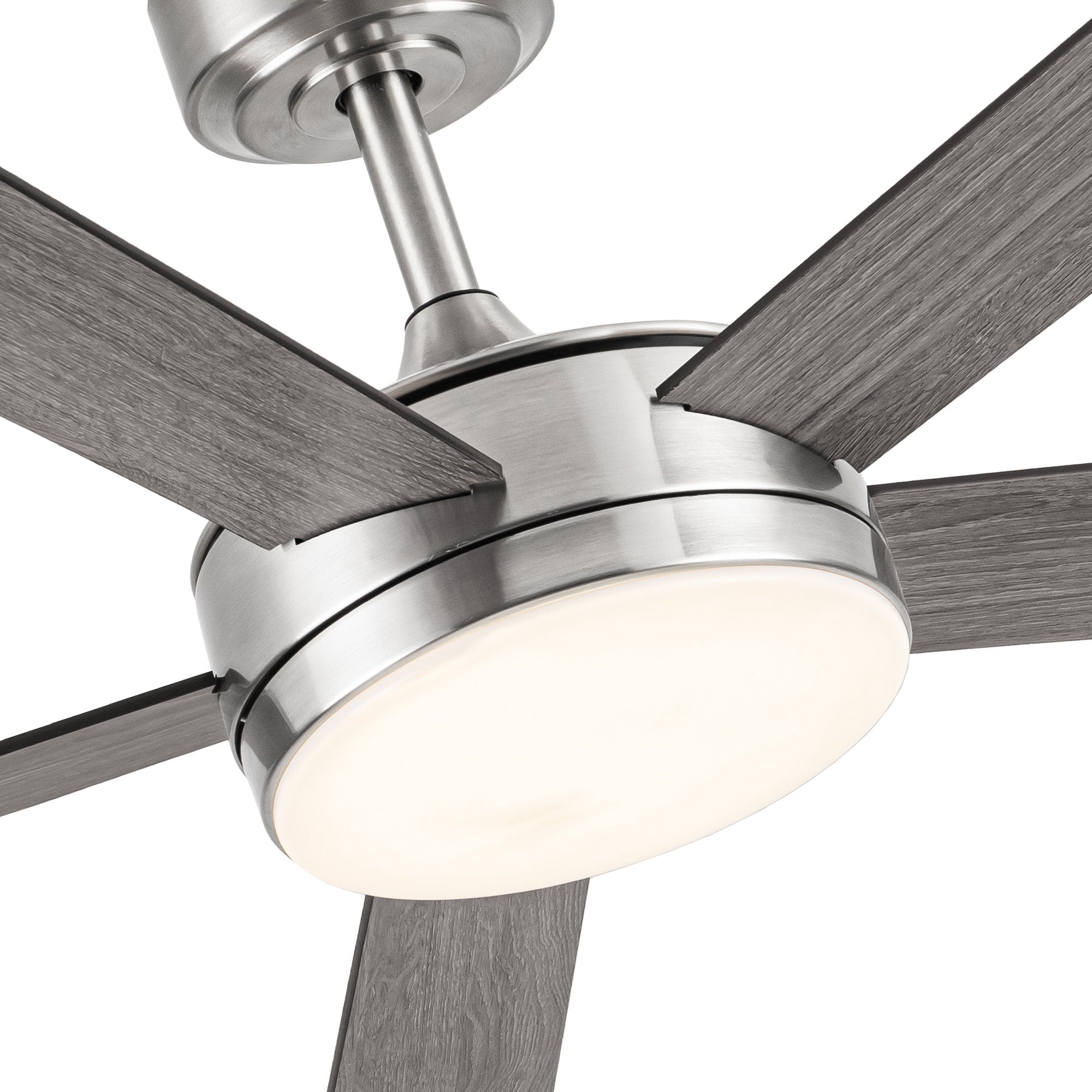 Vaczon 48 Inch Tracy Downrod Mount LED Ceiling Fan with APP & Remote Control