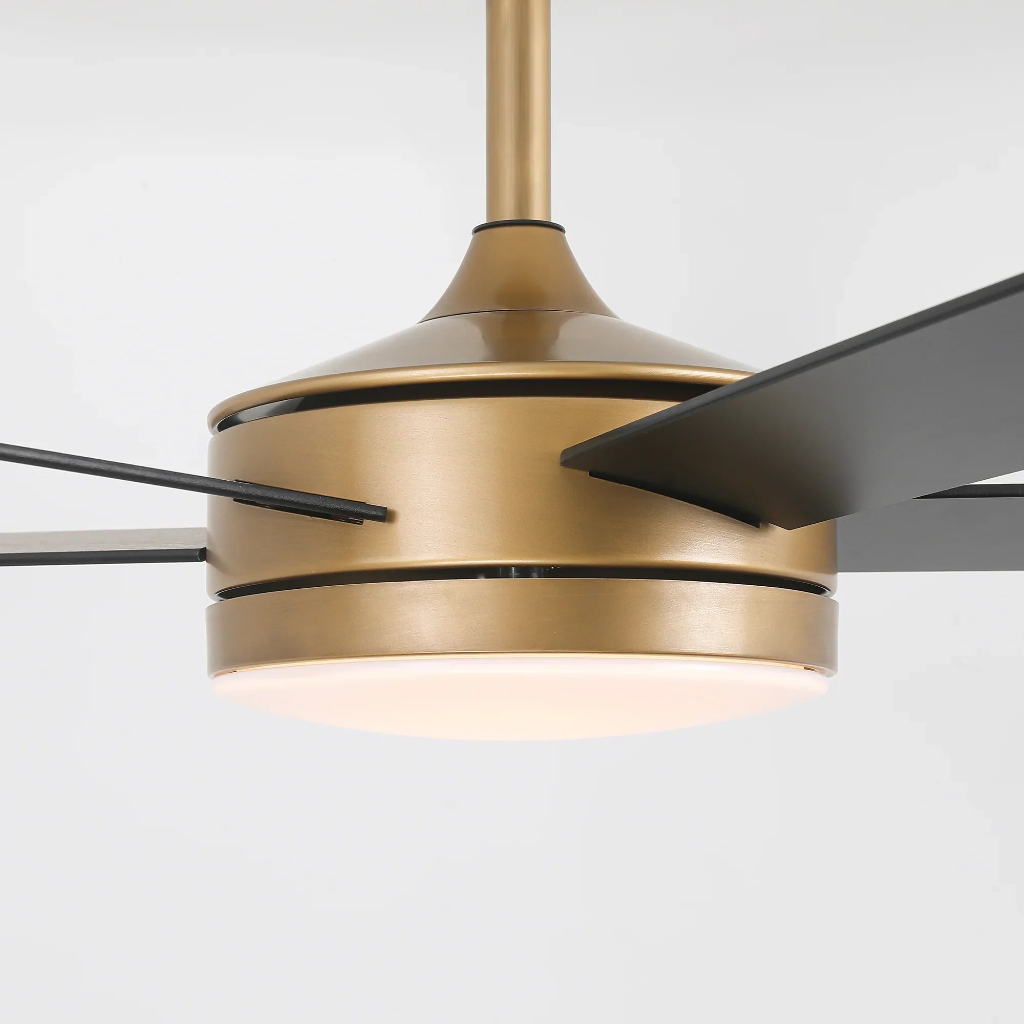 Vaczon 48 Inch Tracy Downrod Mount LED Ceiling Fan with APP & Remote Control