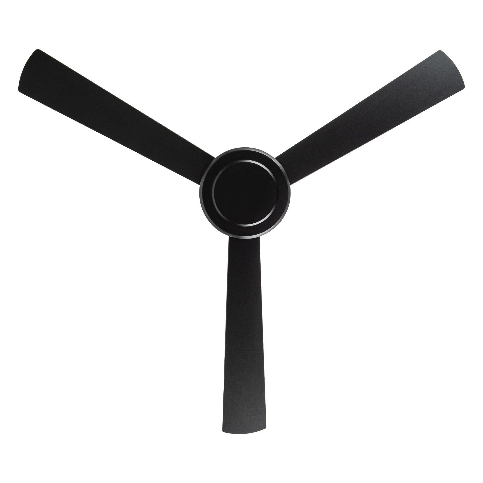 52" Midtown Industrial DC Motor Downrod Mount Reversible Ceiling Fan With Remote Control
