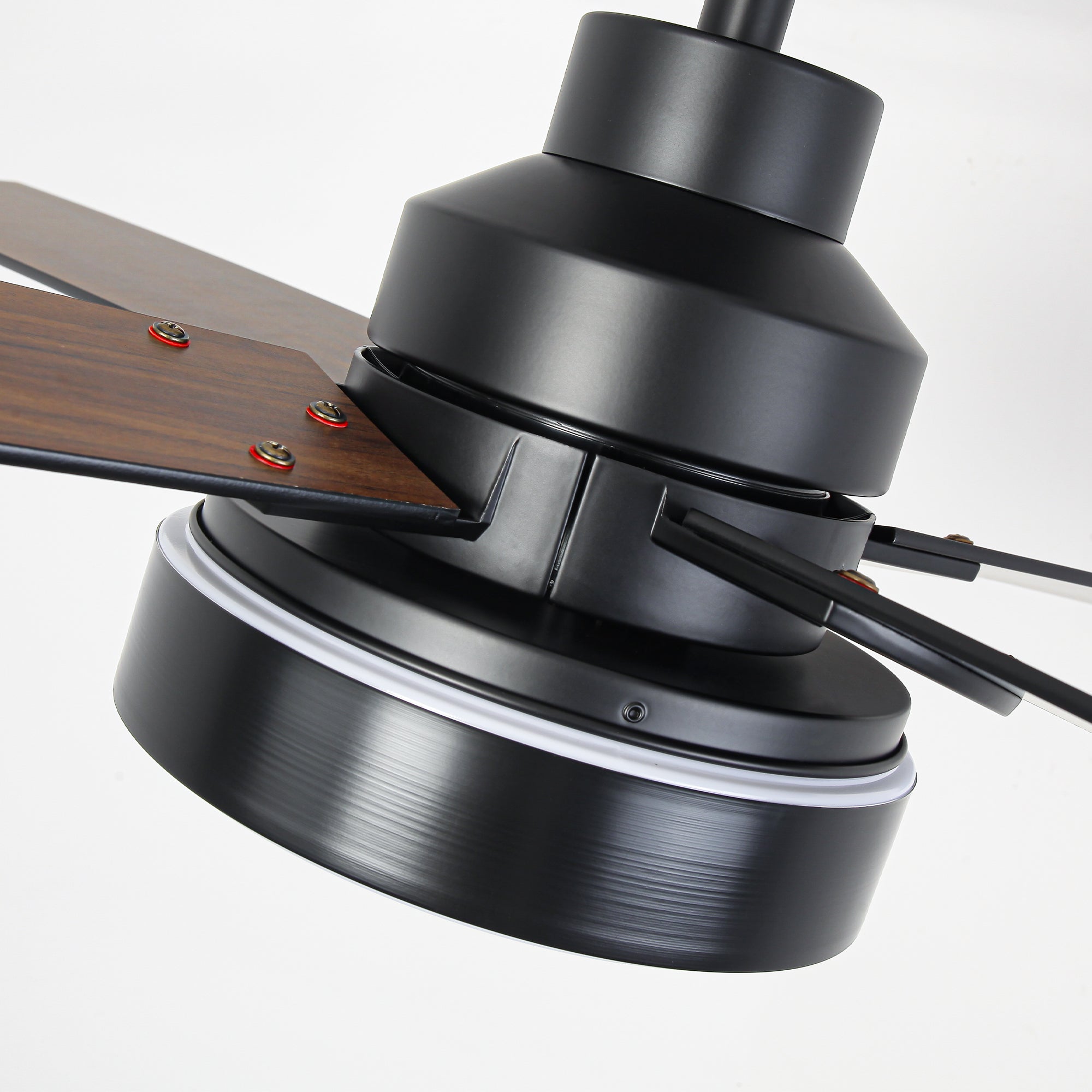 Vaczon 52 Inch 60 Inch Karen Double-sided Blades Smart Fan with LED Light