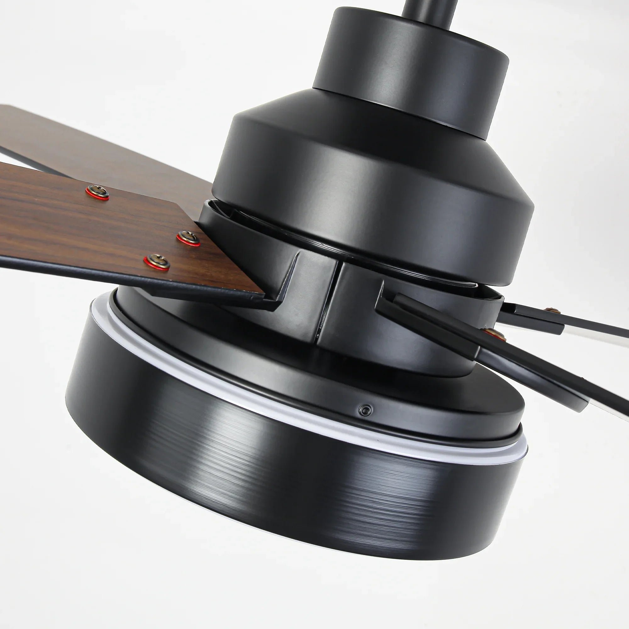 Vaczon 52 Inch 60 Inch Karen Double-sided Blades Smart Fan with LED Light