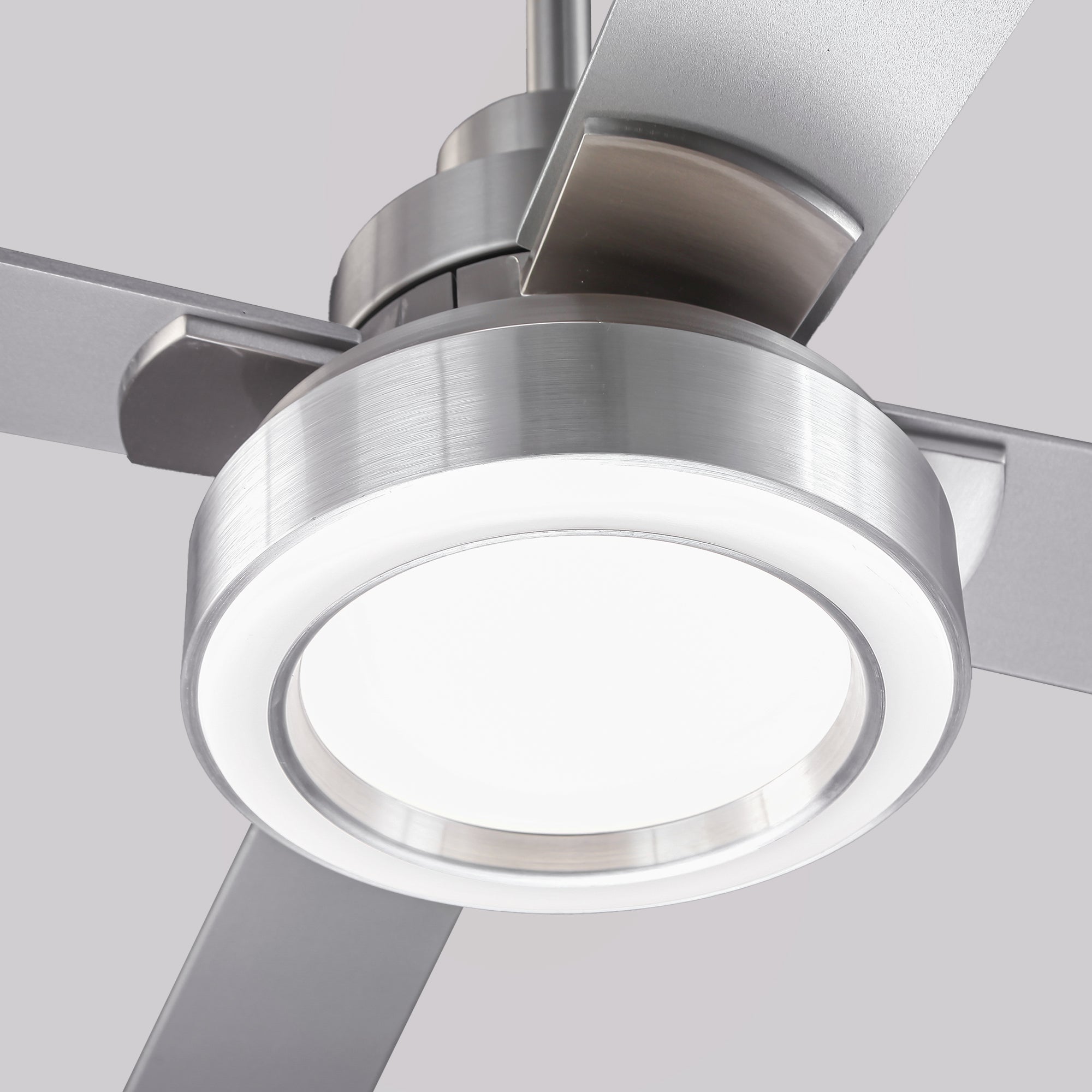 Vaczon 52 Inch 60 Inch Karen Double-sided Blades Smart Fan with LED Light