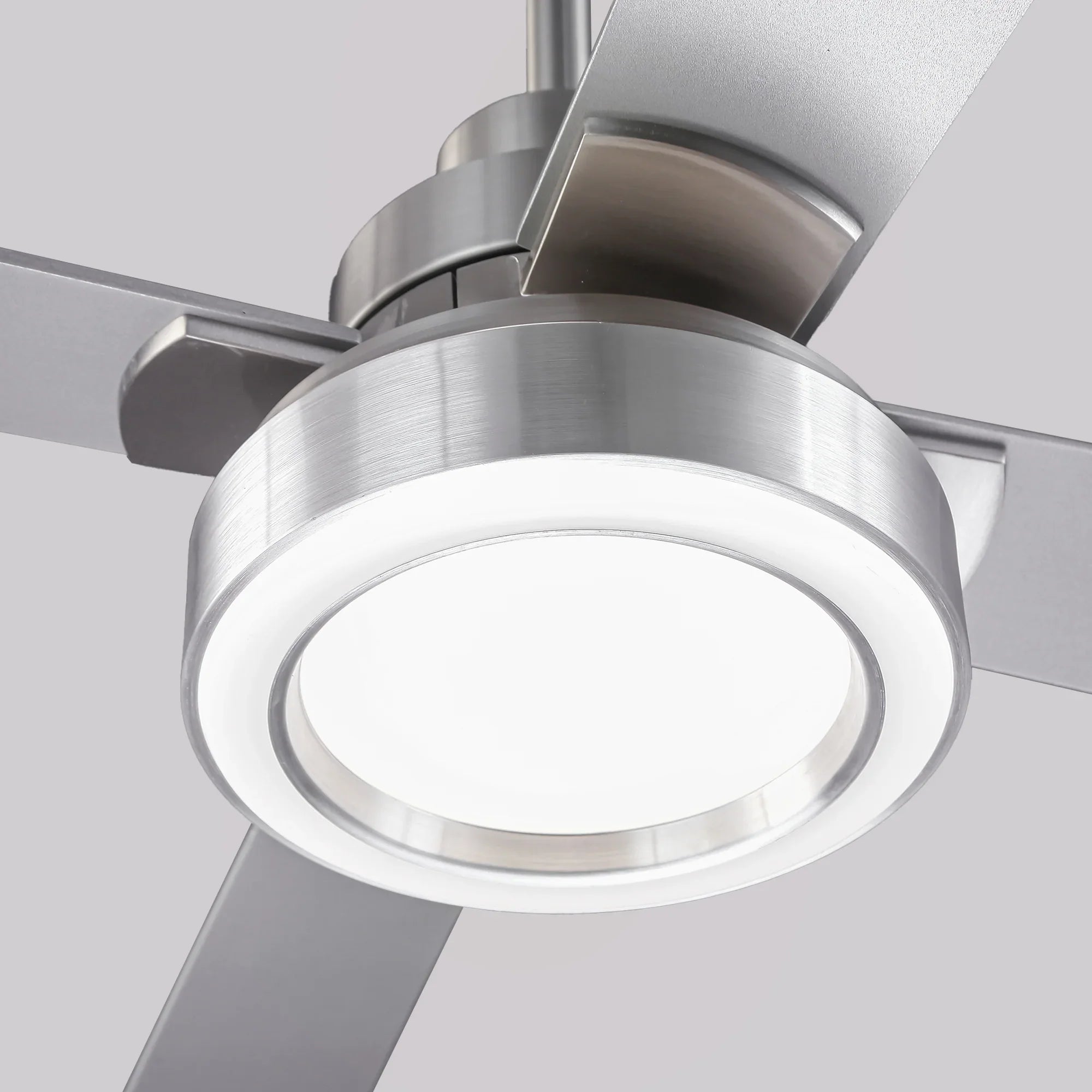 Vaczon 52 Inch 60 Inch Karen Double-sided Blades Smart Fan with LED Light