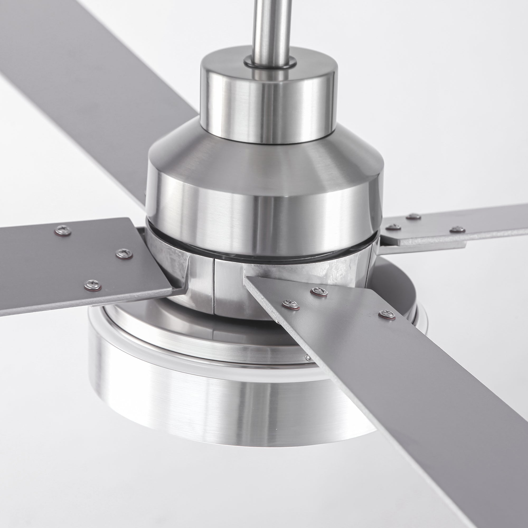 Vaczon 52 Inch 60 Inch Karen Double-sided Blades Smart Fan with LED Light