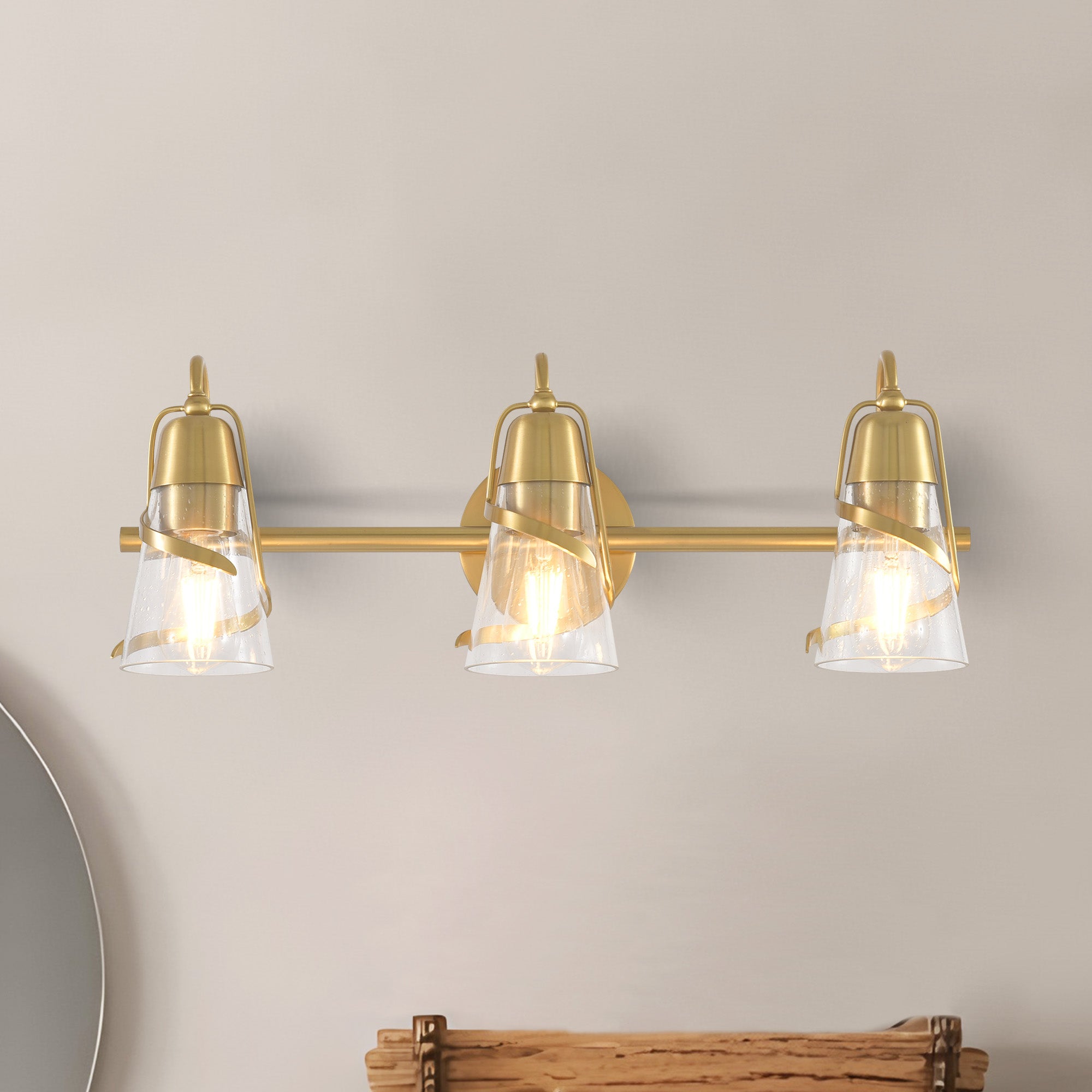 24 Inch Payne 3-Light Mirror Vanity Light
