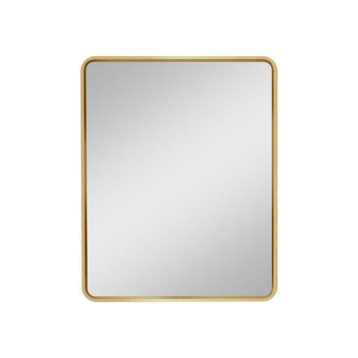 Gold Metal Framed Wall Mount or Recessed Bathroom Medicine Cabinet with Mirror - ParrotUncle