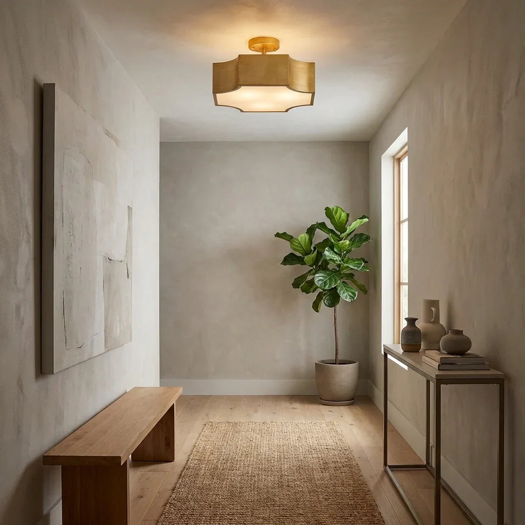 Luz de techo LED de montaje empotrado