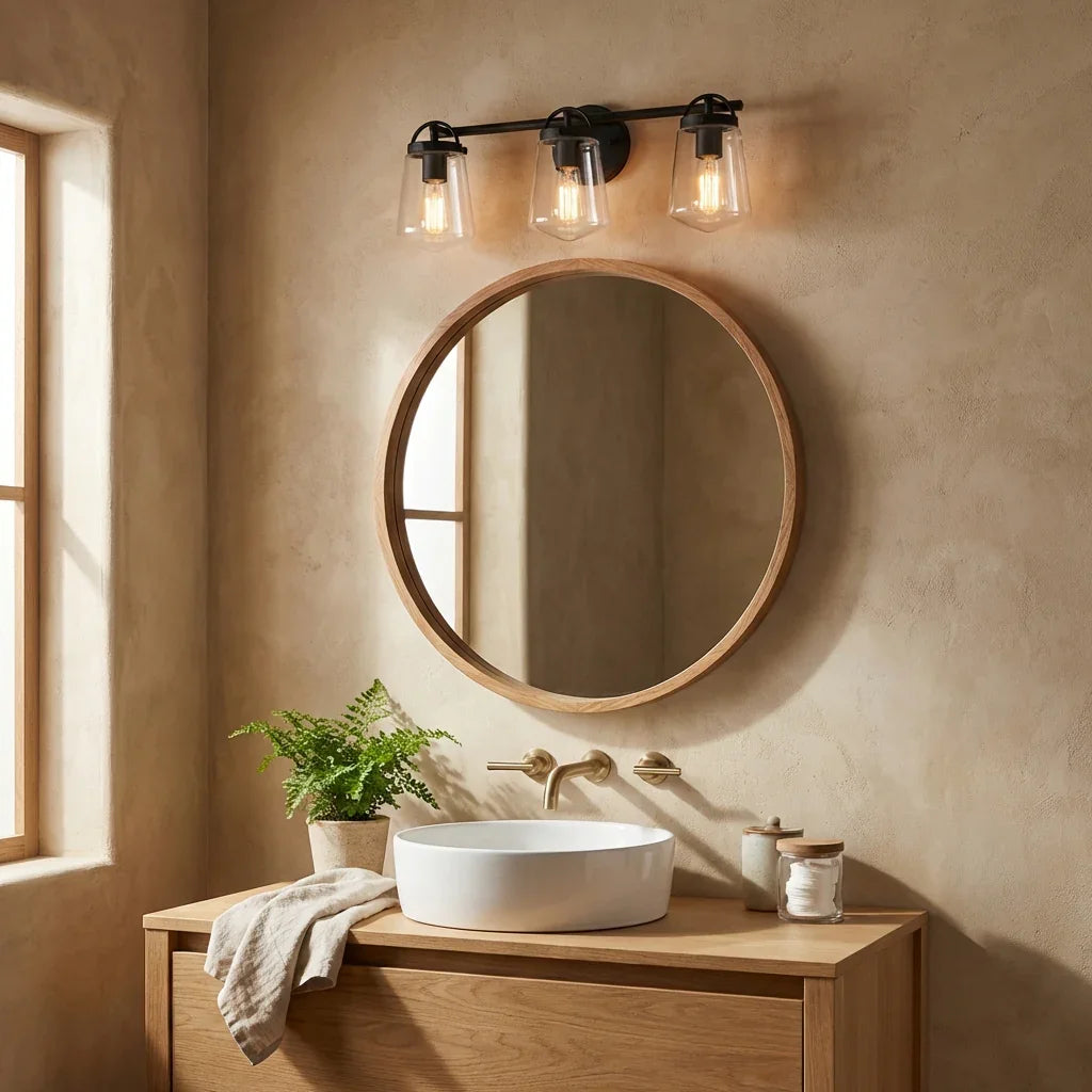 21 Inch Antonia Modern 3-Light Mirror Vanity Light