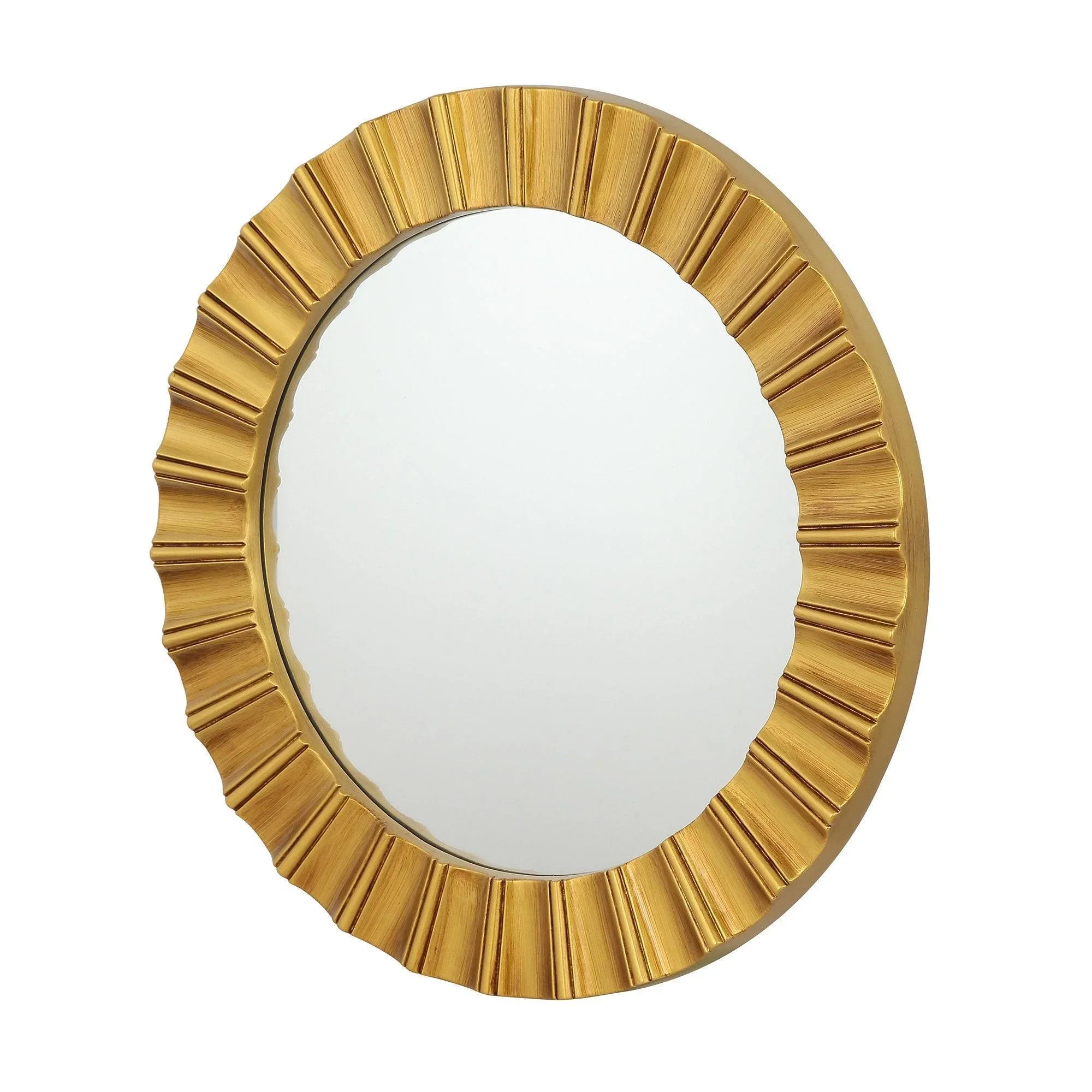 Round Wall Mirrors Decorative Modern Wall-Mounted Mirrors - ParrotUncle