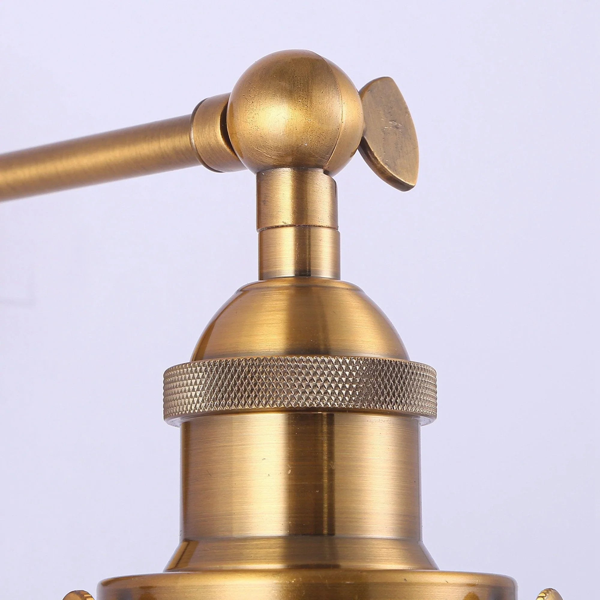 Traditional 1-Light Golden Wall Light - ParrotUncle