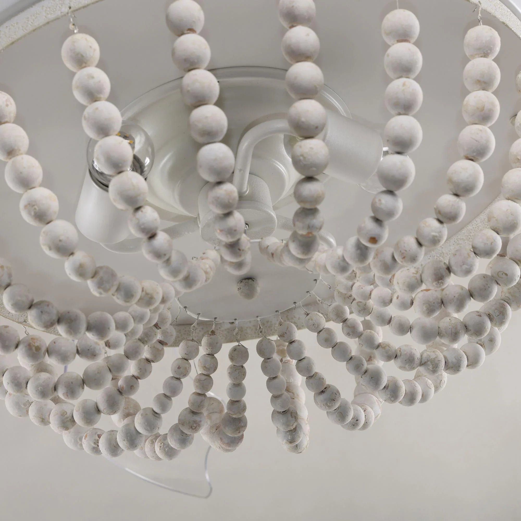 42" Huang Traditional Downrod Mount Chandelier Ceiling Fan with Lighting and Remote Control - ParrotUncle