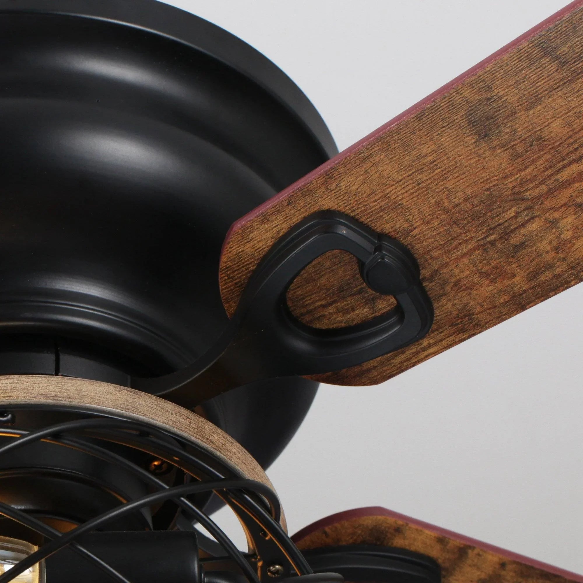 48"Antwerp Farmhouse Flush Mount Reversible Ceiling Fan with Lighting and Remote Control - ParrotUncle