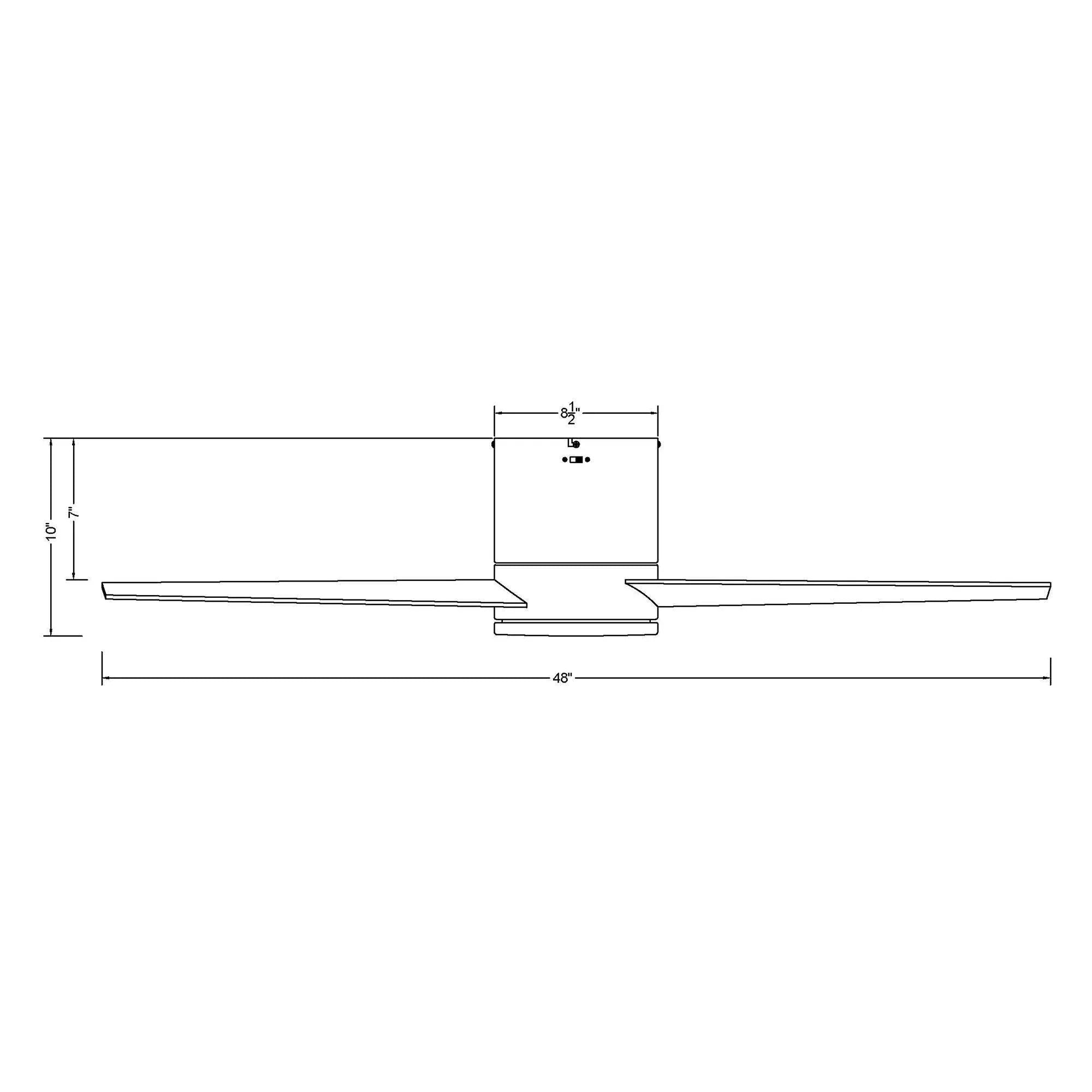 48" Kielah Traditional Flush Mount Reversible Ceiling Fan with Lighting and Remote Control - ParrotUncle