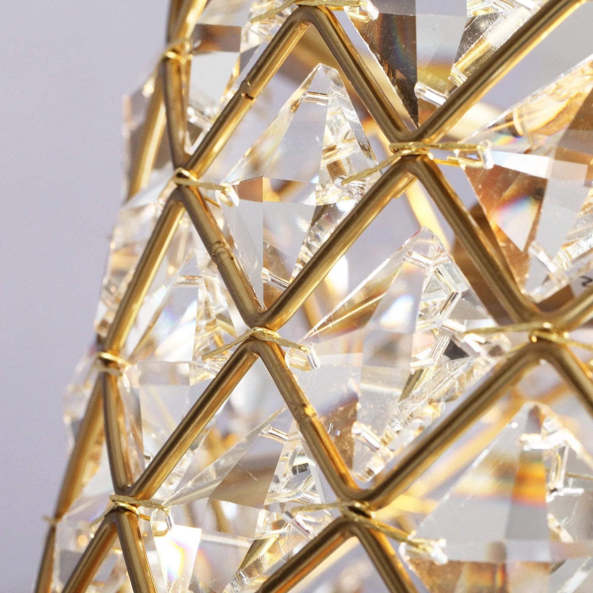 52" Cochin Industrial Downrod Mount Reversible Crystal Ceiling Fan with Lighting and Remote Control - ParrotUncle