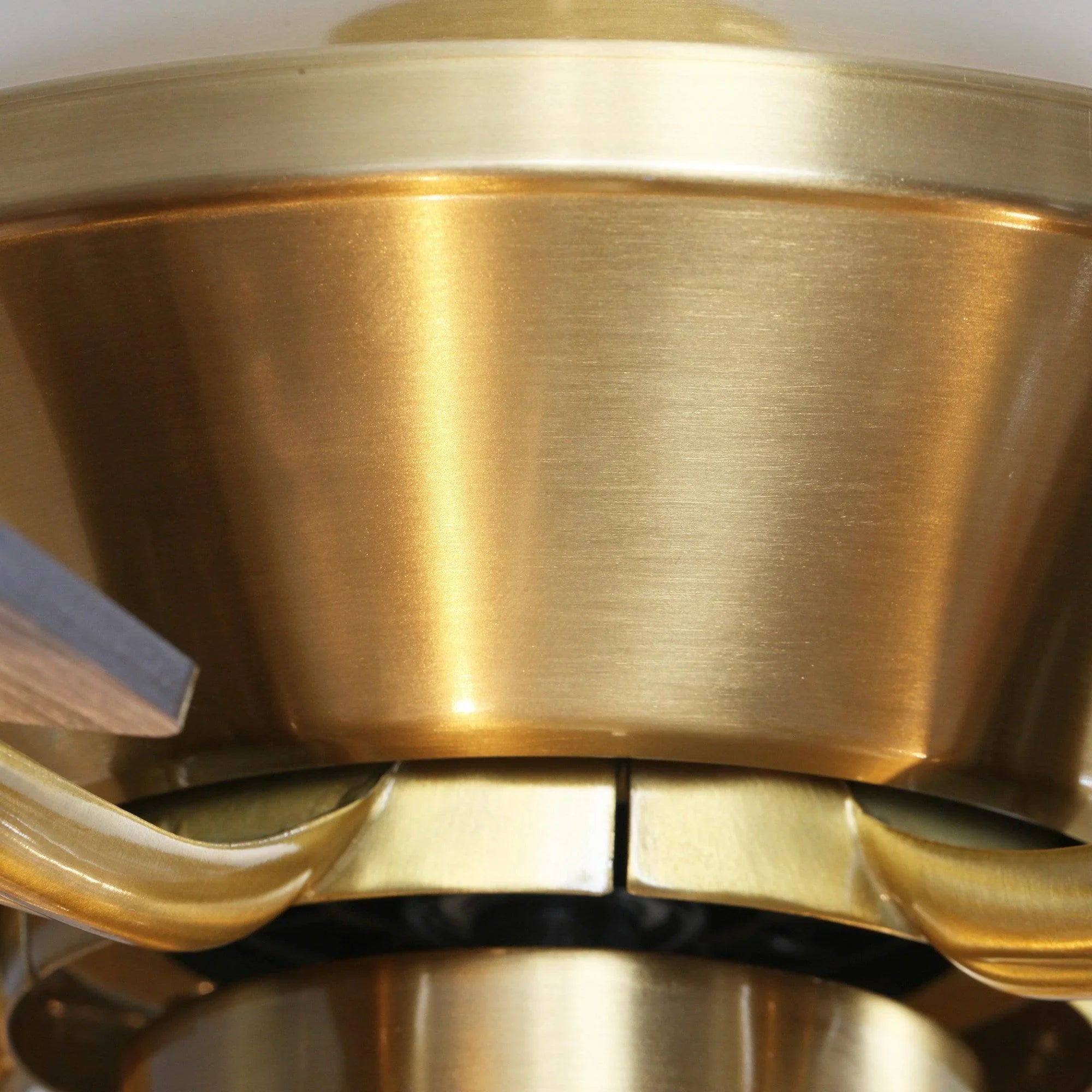 52" Cochin Industrial Downrod Mount Reversible Crystal Ceiling Fan with Lighting and Remote Control - ParrotUncle