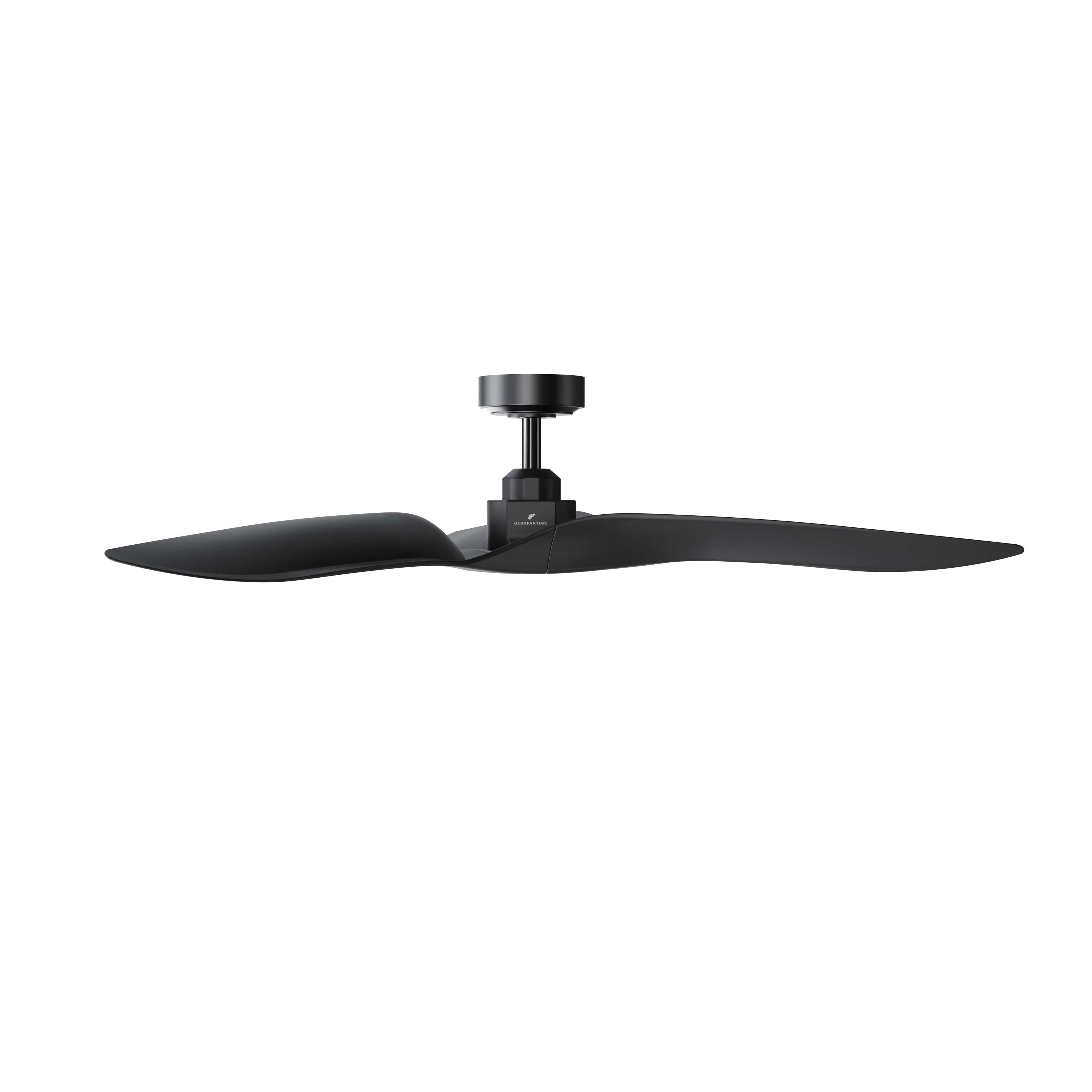 52" Punjab Industrial DC Motor Downrod Mount Reversible Ceiling Fan with Remote Control - ParrotUncle