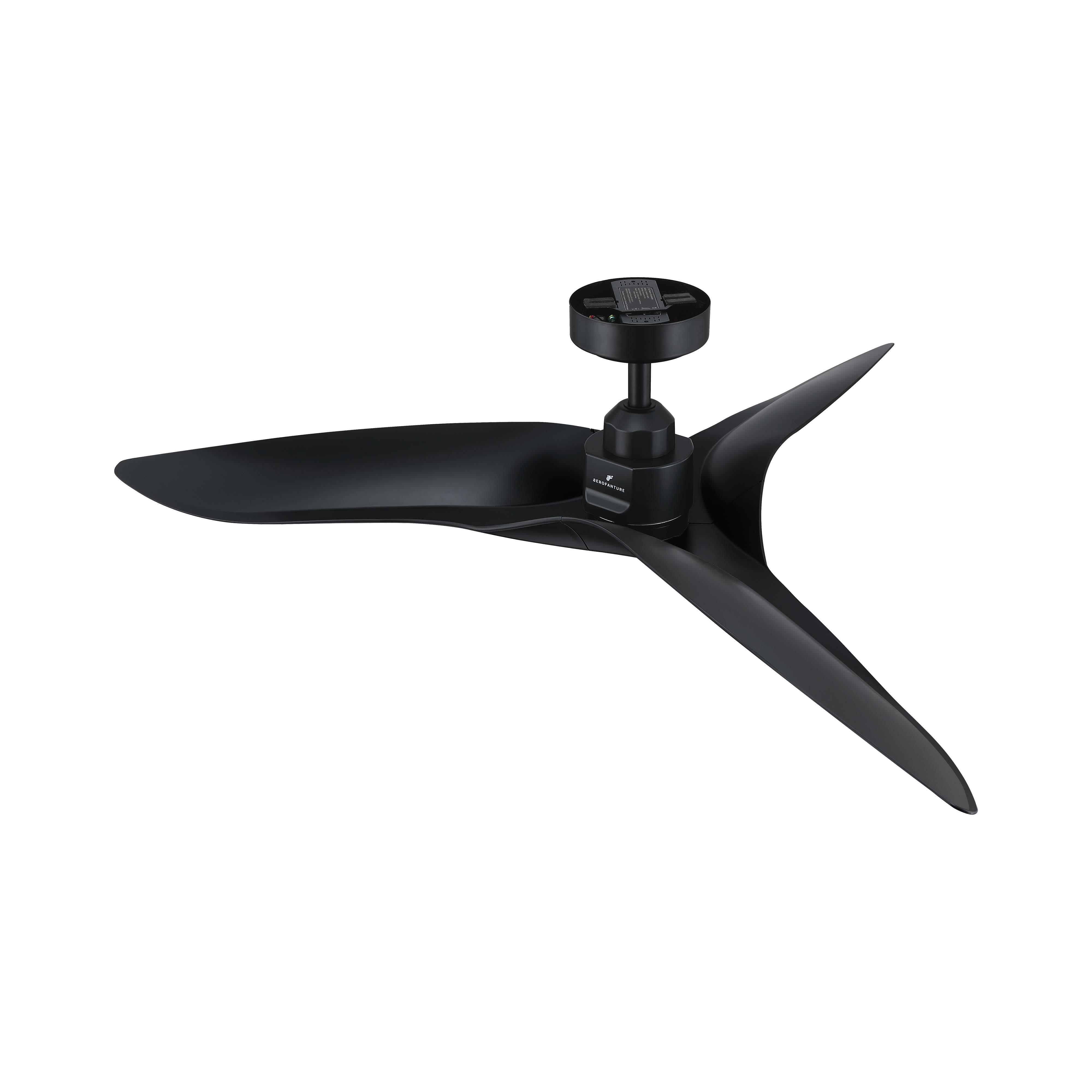 52" Punjab Industrial DC Motor Downrod Mount Reversible Ceiling Fan with Remote Control - ParrotUncle