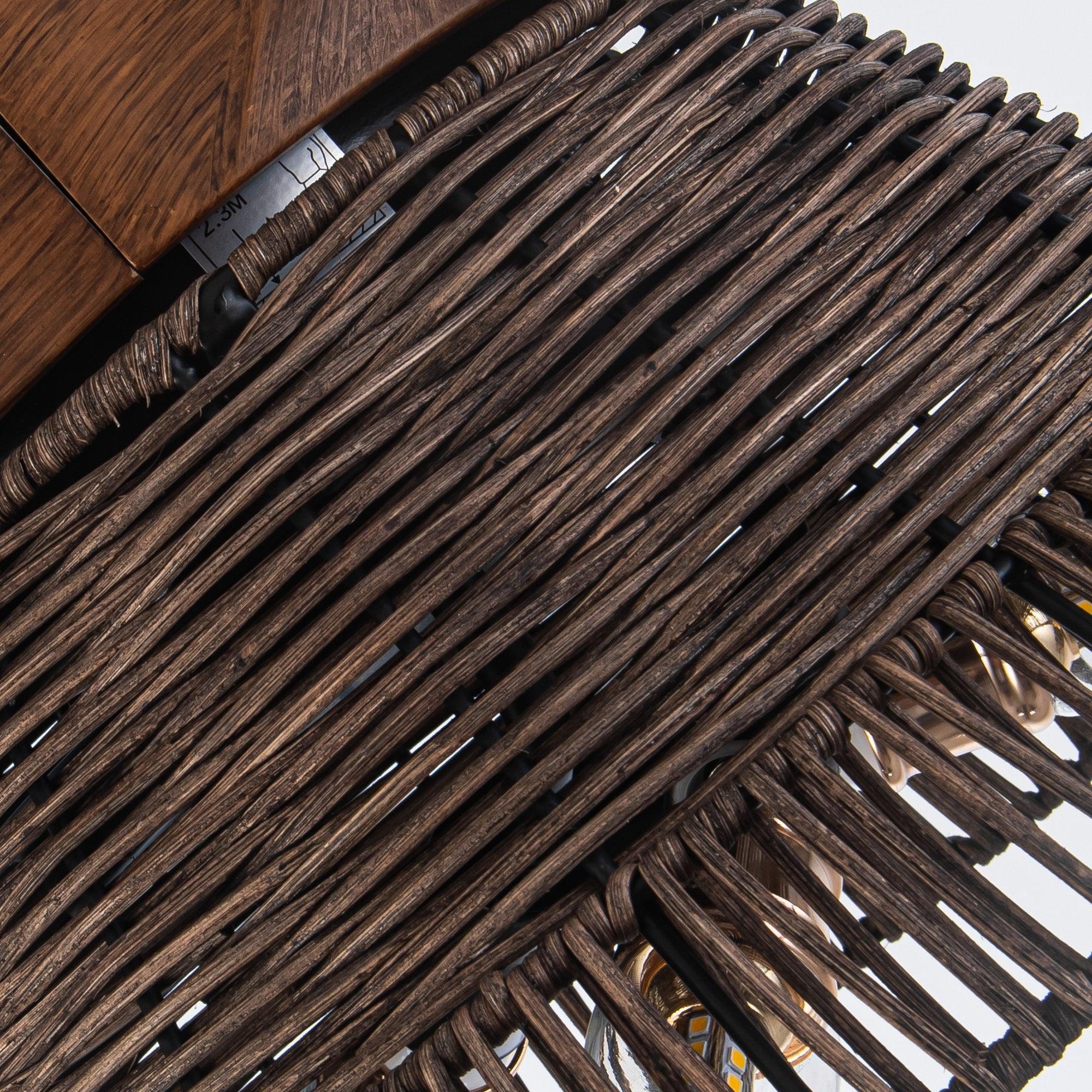 60" Farmhouse Downrod Mount Reversible Ceiling Fan with Lighting and Remote Control - ParrotUncle