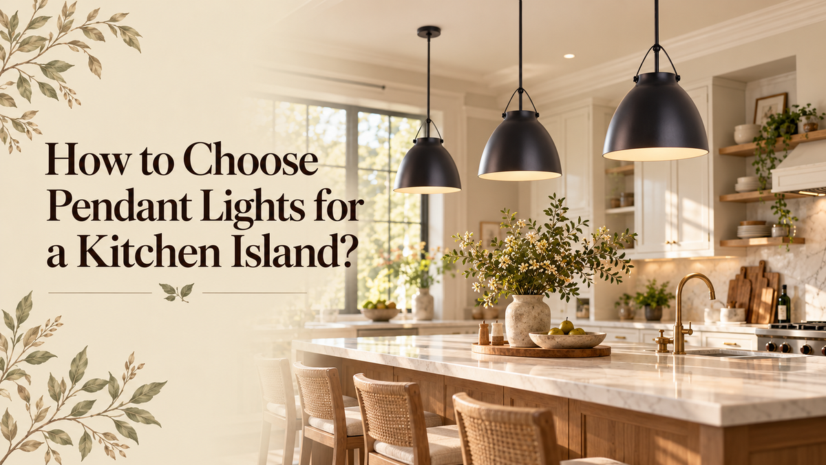 How to Choose Pendant Lights for a Kitchen Island？ -Parrot Uncle