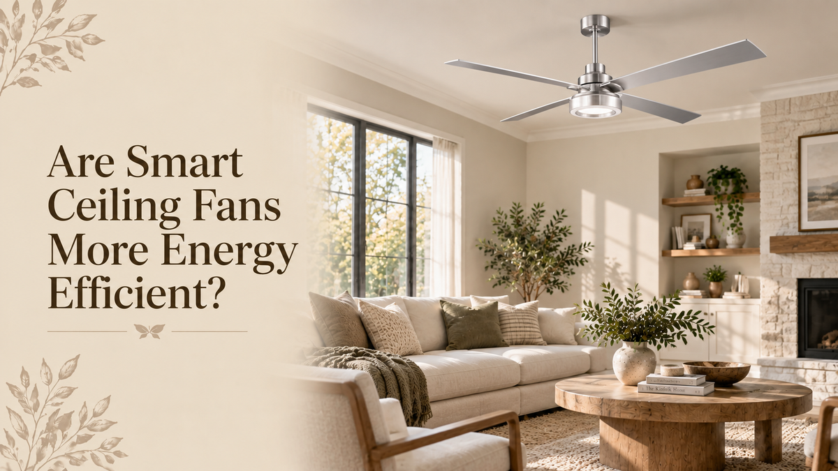 Are Smart Ceiling Fans More Energy Efficient? -Parrot Uncle