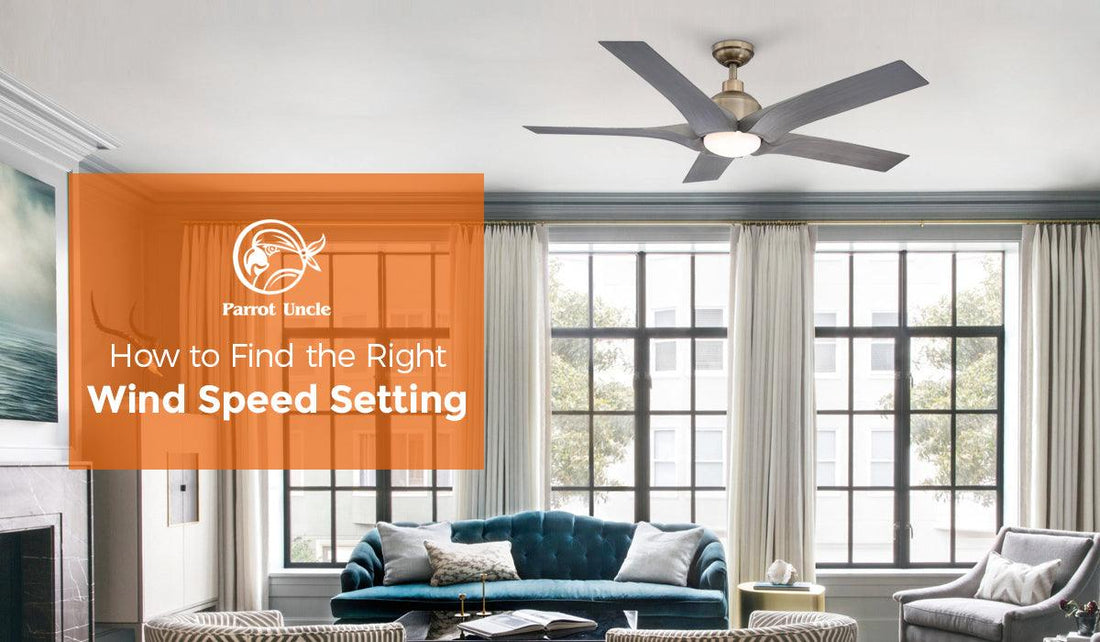 How to Find the Right Wind Speed Setting