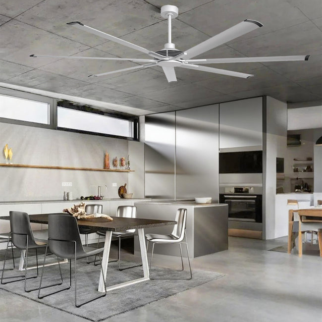 Ventilador de techo extra grande de 84 pulgadas y 100 pulgadas con control remoto