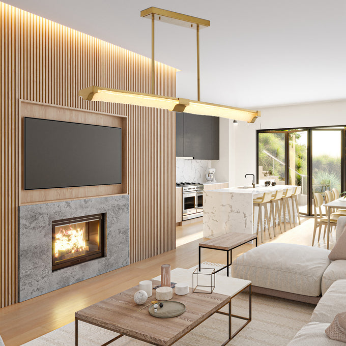 Perimost 50 Inch Doreen Luxury Island Pendant Light