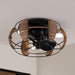 14" Mussoorie Farmhouse DC Motor Flush Mount Reversible Iron Ceiling Fan with Lighting and Remote Control - ParrotUncle