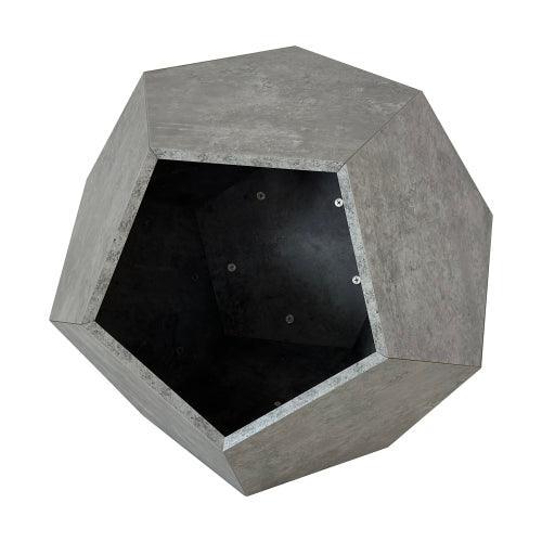 Mueble moderno para mascotas de 25,98 pulgadas, transportador de gatos, mesa auxiliar de sofá, macetero de MDF, mueble multifuncional, zumaque birmano