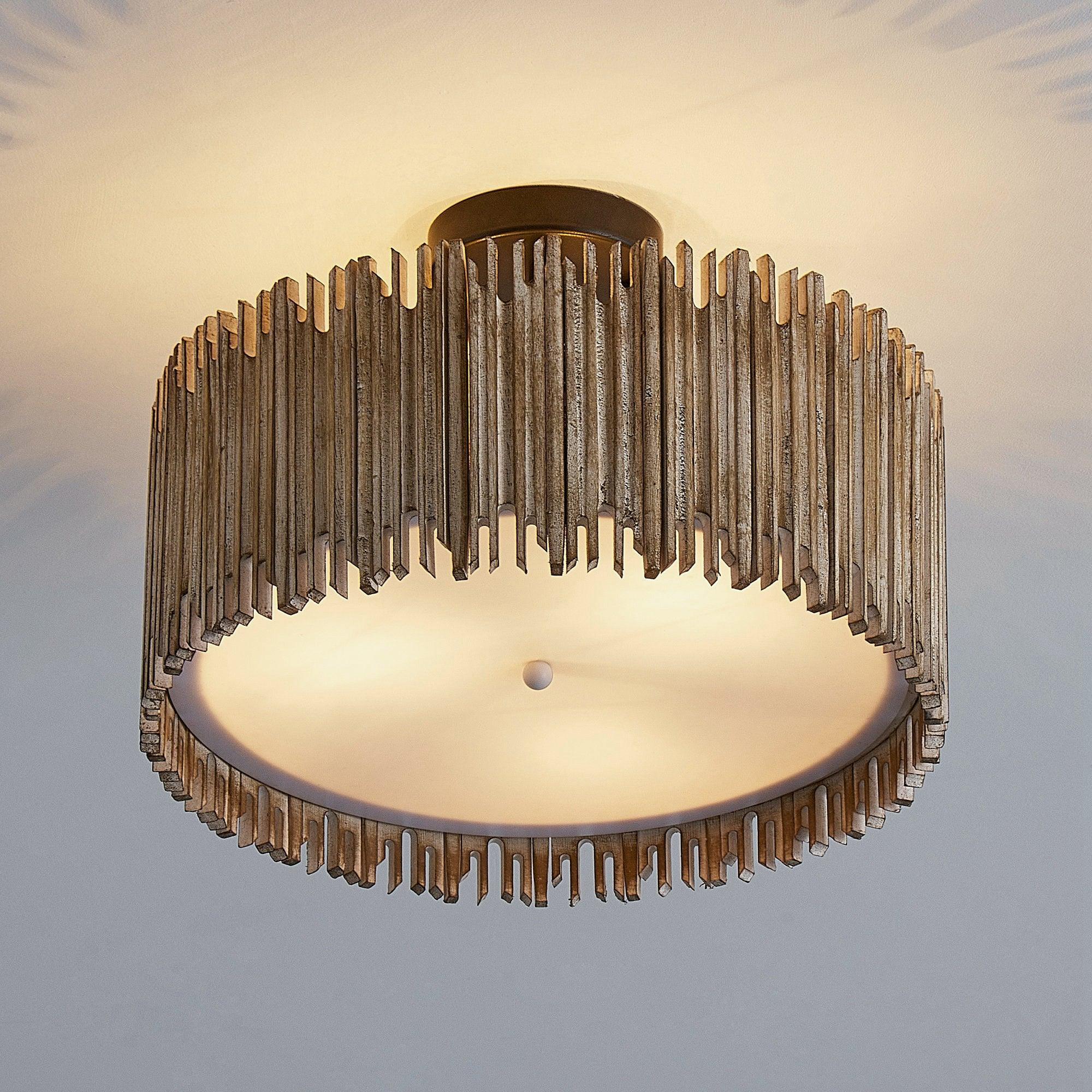 3-Light Farmhouse Ceiling Lighting, LED - ParrotUncle