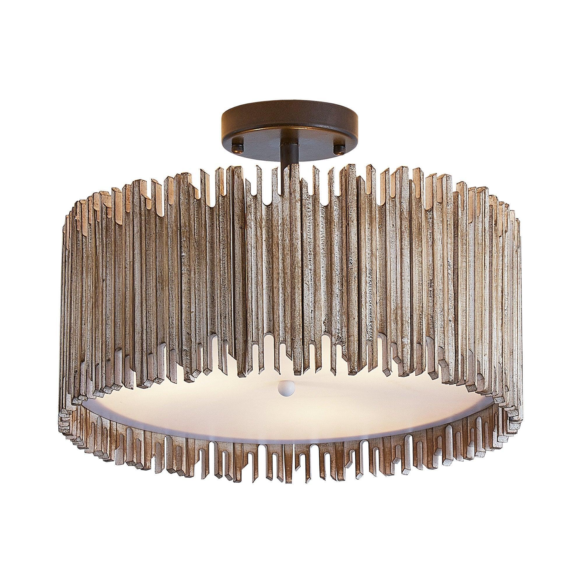3-Light Farmhouse Ceiling Lighting, LED - ParrotUncle