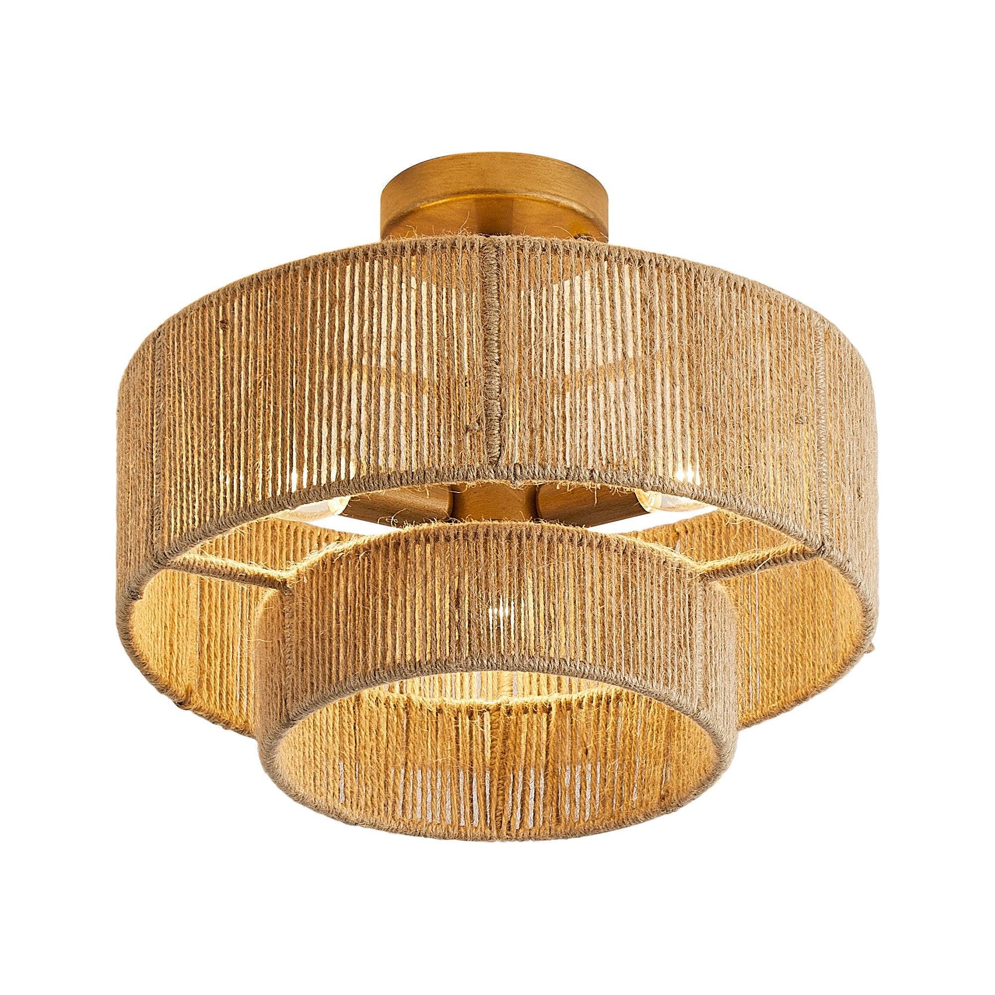 3-Light Traditional Flush Mount Light - ParrotUncle