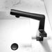 3-Way Lift and Swivel Bathroom Sink Pull Out Faucet Single Hole with Hand Spray in Black / Gold - ParrotUncle