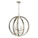 4-Light Golden Modern Iron Chandelier Industrial Classic Ceiling Pendant Lights - ParrotUncle