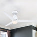 44" Kolkata Industrial Downrod Mount Reversible Ceiling Fan with Lighting and Remote Control - ParrotUncle