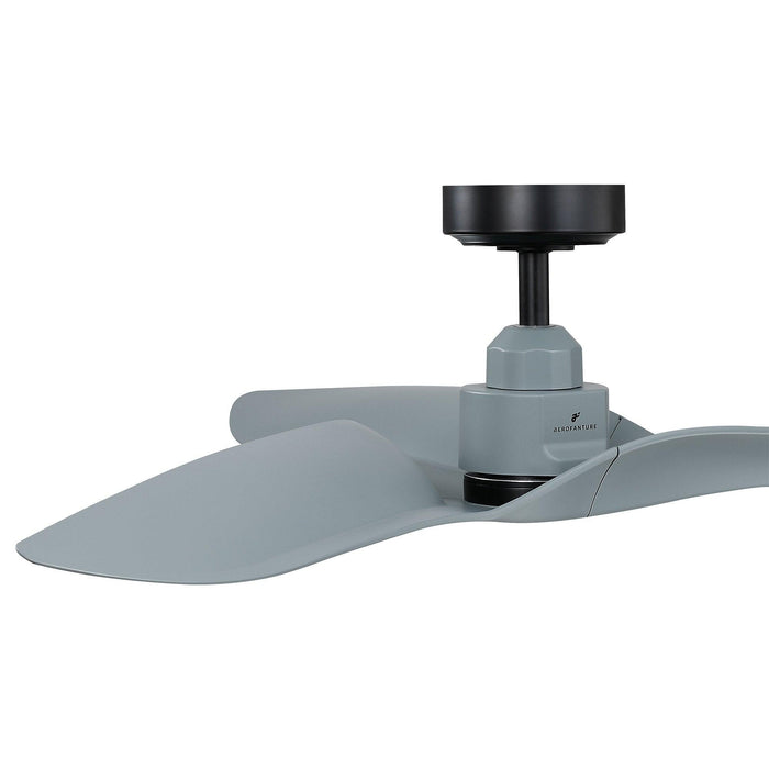 52" Punjab Industrial DC Motor Downrod Mount Reversible Ceiling Fan with Remote Control - ParrotUncle