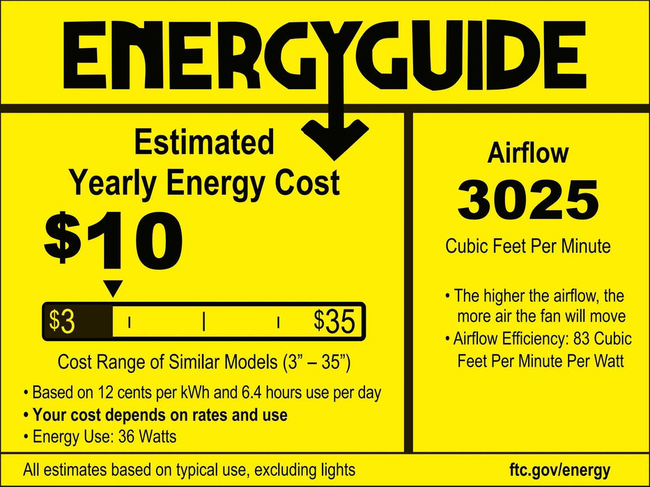 Ventilador inteligente Mayna de 52" con luz LED