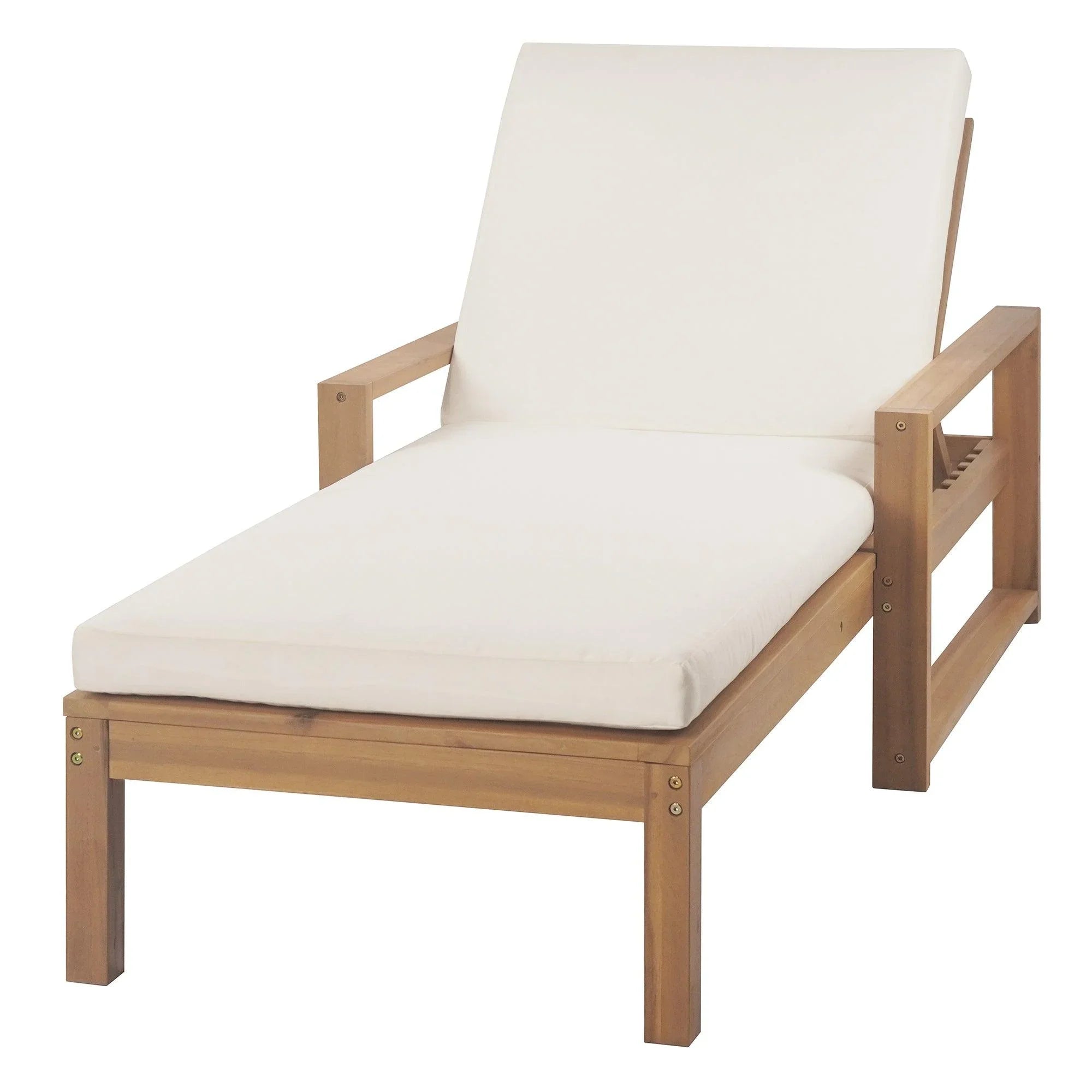 Sillones de exterior, tumbona de 5 posiciones para exterior, tumbona de patio con cojín y respaldo ajustable, tumbonas de piscina para patio, terraza y jardín.
