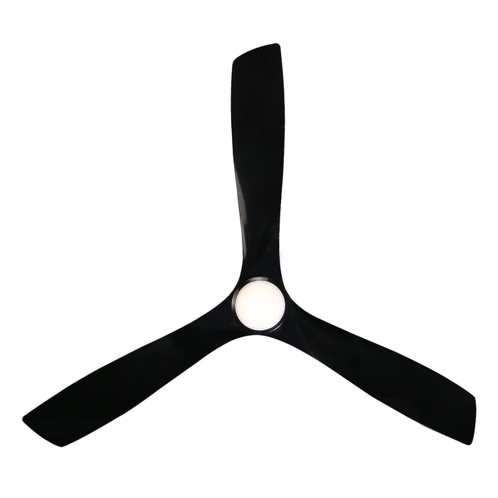 60" Newbury Industrial DC Motor Downrod Mount Reversible Ceiling Fan with Lighting and Remote Control - ParrotUncle