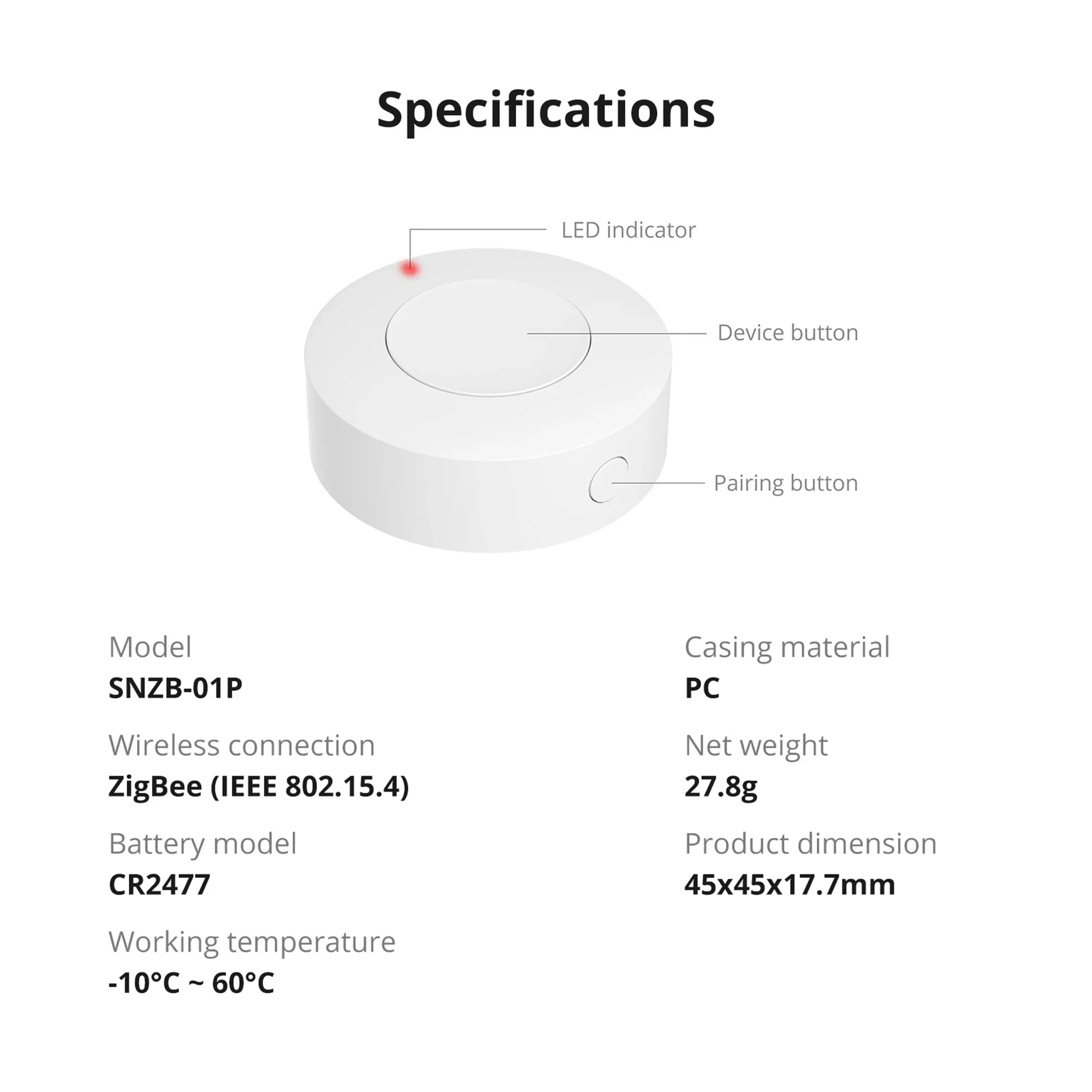Zigbee Wireless Switch Smart Scene APP Remote Control