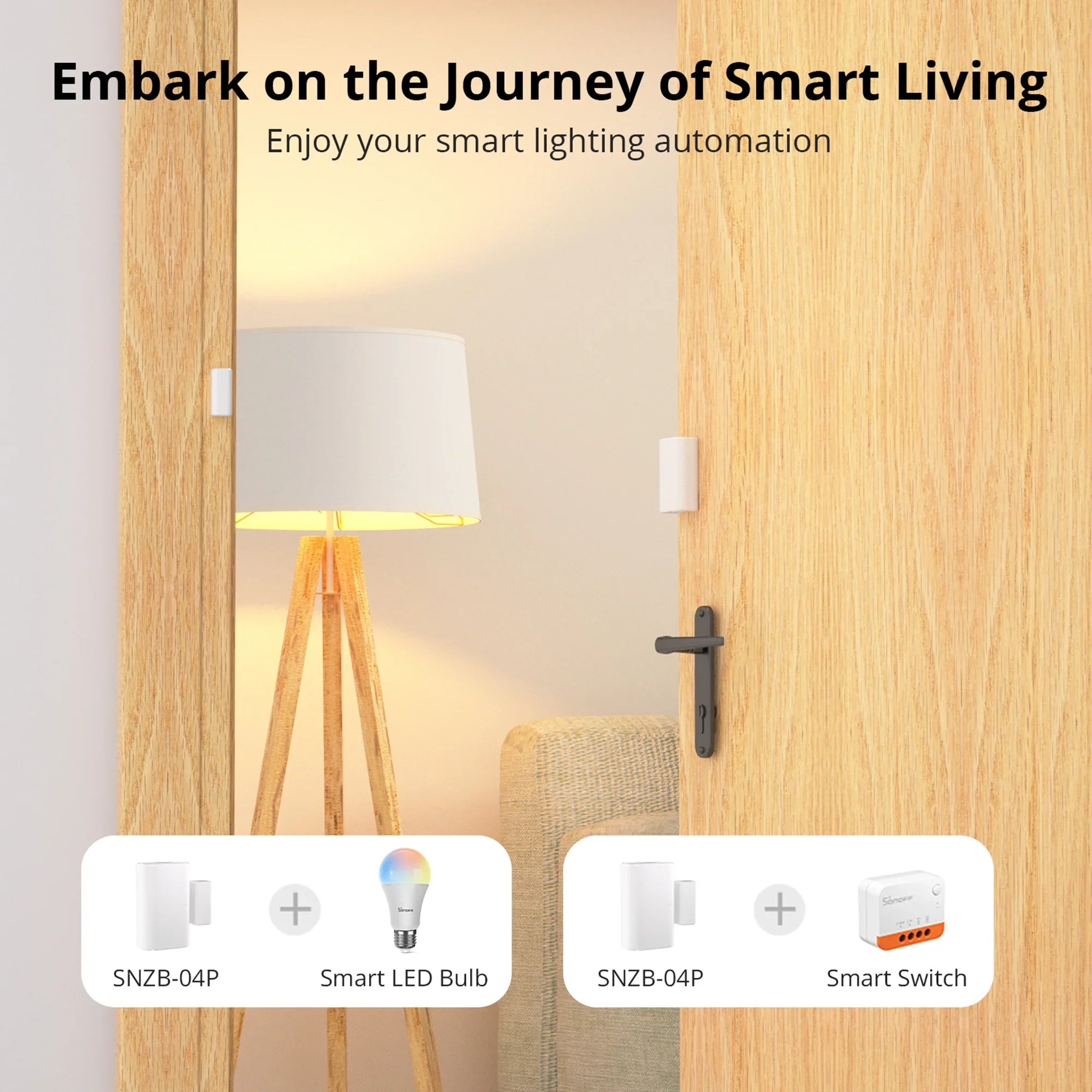 Zigbee Door Window Home Security Alarm Sensor
