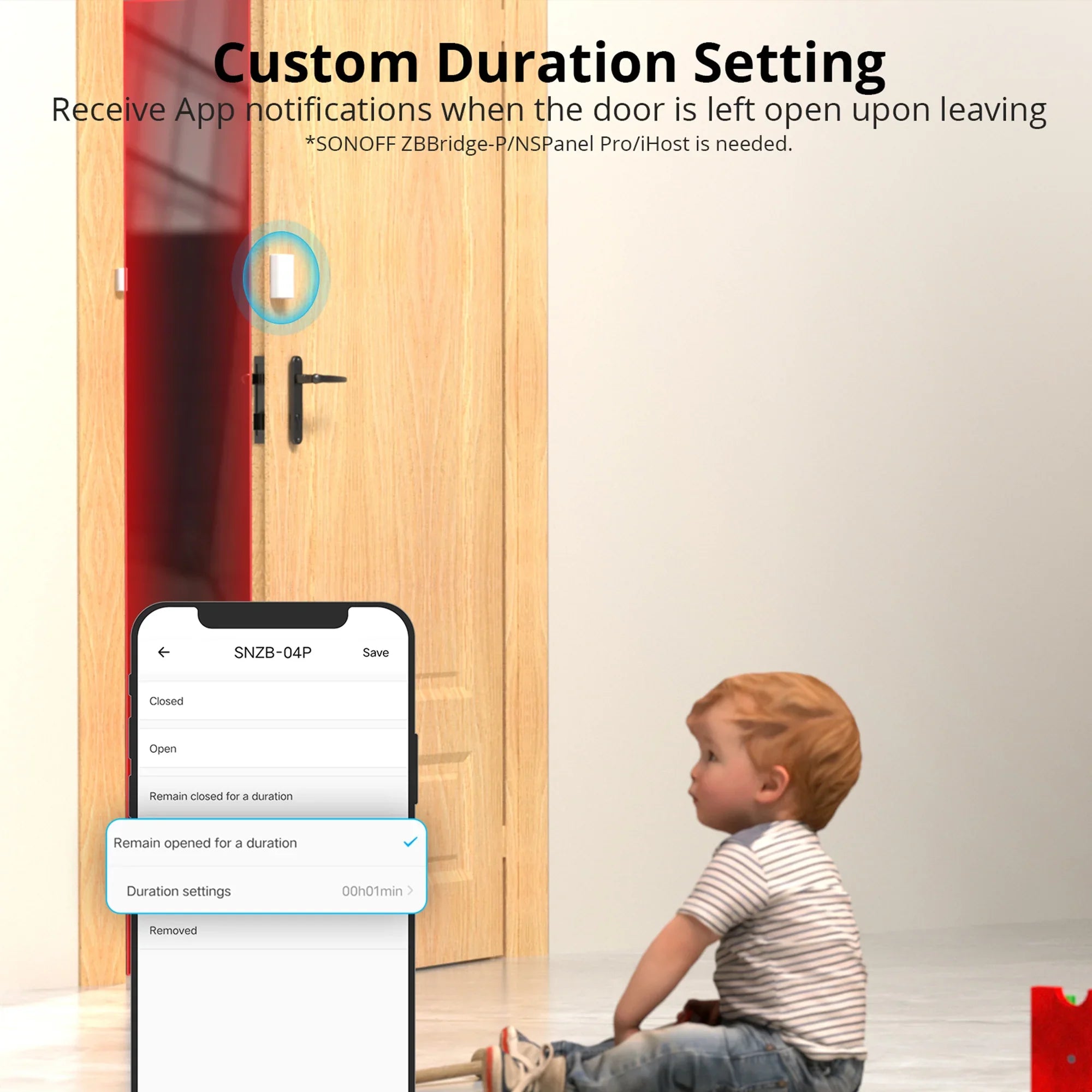 Zigbee Door Window Home Security Alarm Sensor