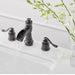 8 in. Widespread 2-Handle Bathroom Faucet with Pop-up Drain Assembly - ParrotUncle