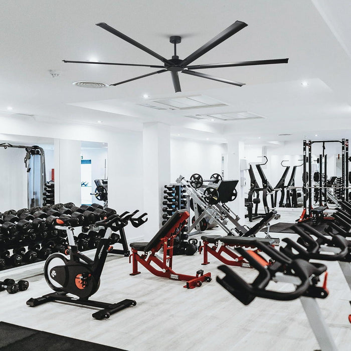 Ventilador de techo extra grande de 84 pulgadas y 100 pulgadas con control remoto