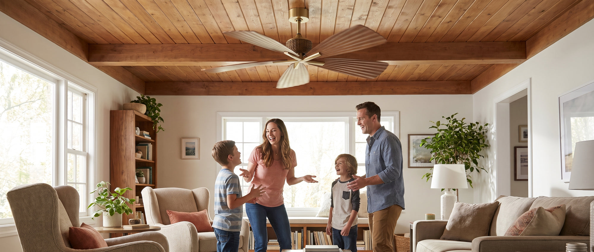 Parrot Uncle home interior