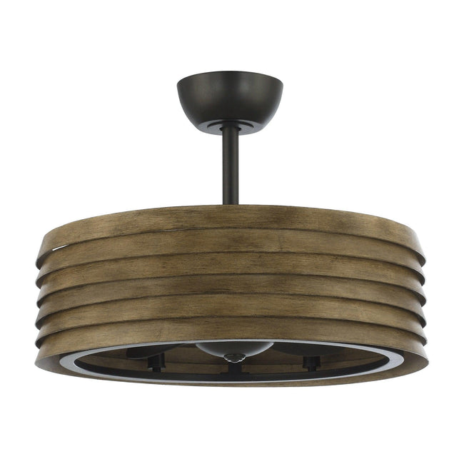 Ventilador de techo reversible estilo granja de 24