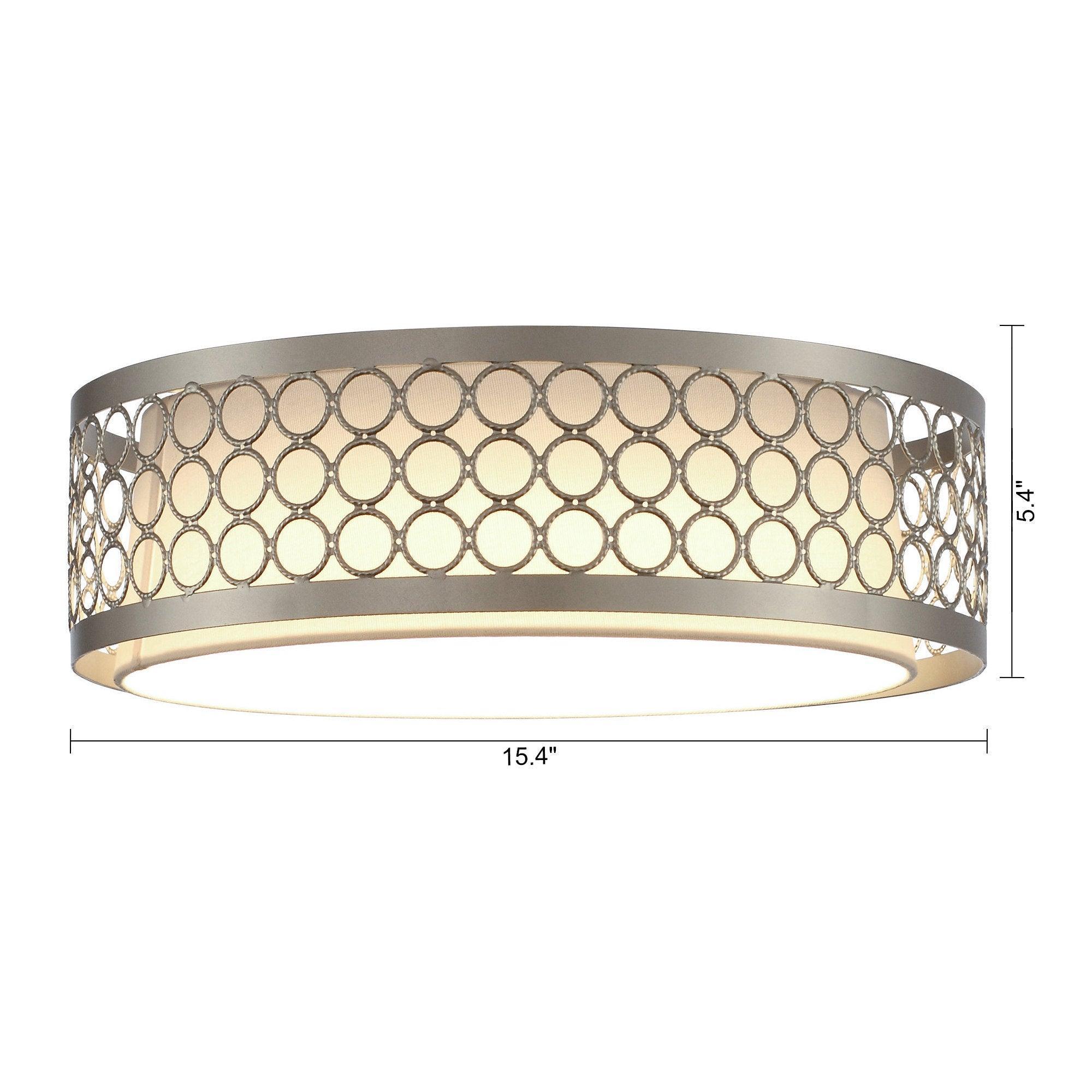 Iluminación LED moderna de montaje empotrado de 15"