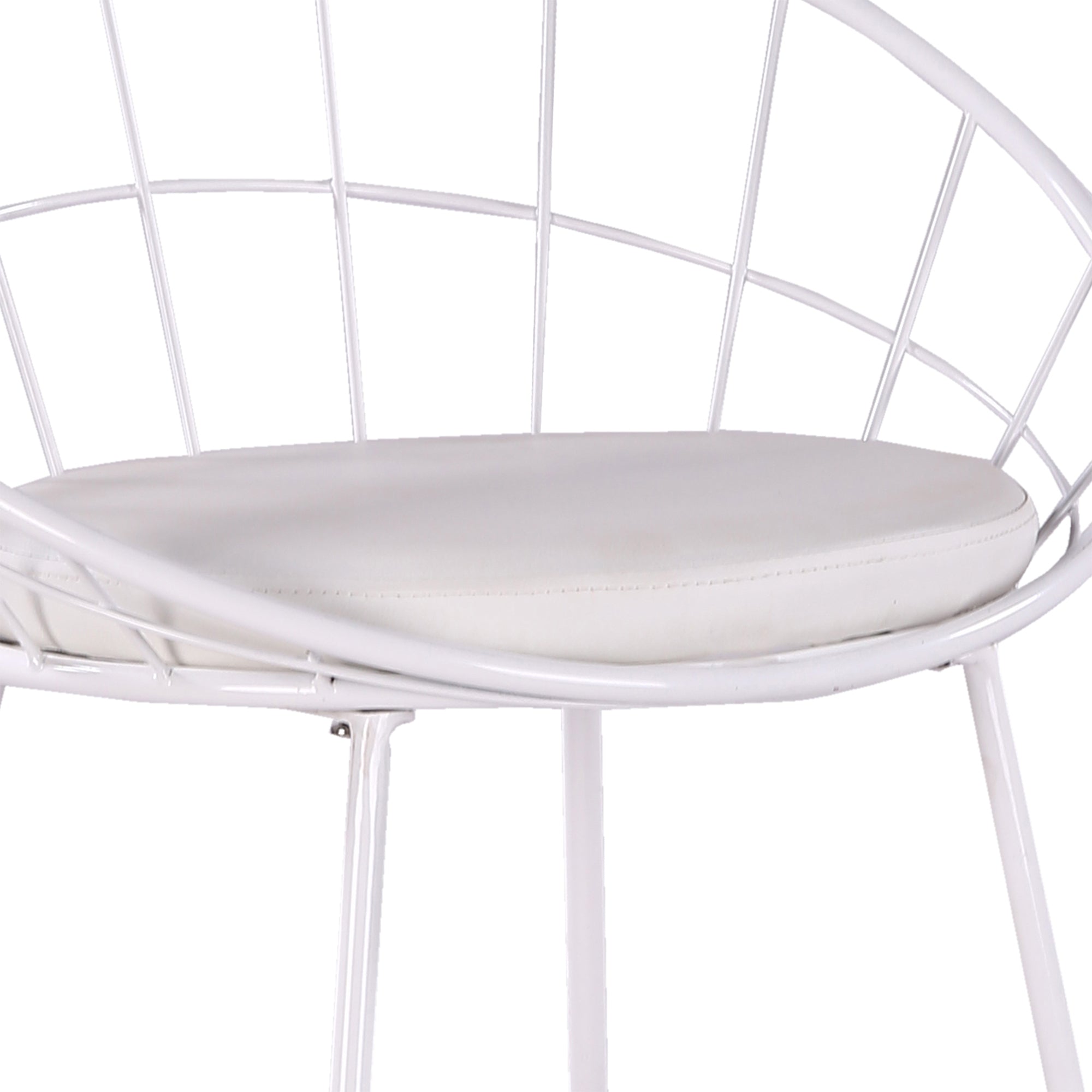 Set of 2 Nordic Bar Wrought Iron Stool Modern Minimalist Barstool